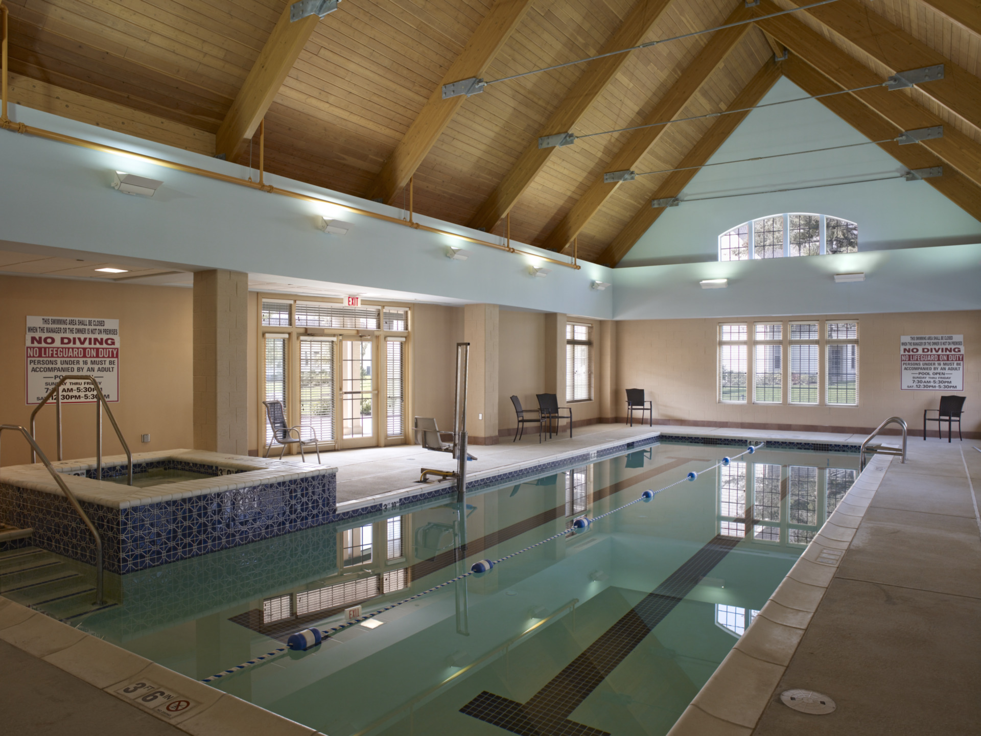 Interior Community Center Pool